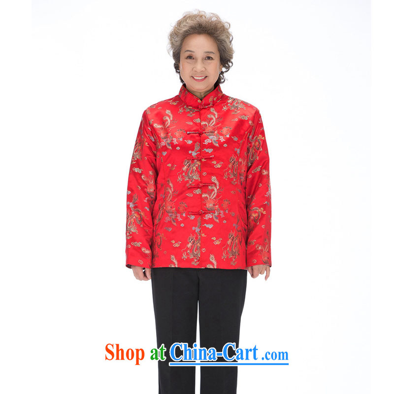 Stakeholders line cloud fall and winter men and women quilted Chinese phoenix Mom and Dad golden coat, older couples with DY 0876 women red XXXL stakeholders, the cloud (YouThinking), and, on-line shopping