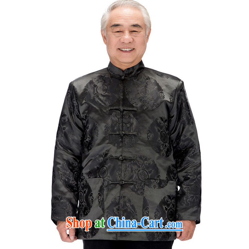 Stakeholders line cloud Tang with long-sleeved jacket Chinese double-lung of Serb with the snap-cotton clothing, older men and jacket Winter load DY 0758 gray XXXL stakeholders, the cloud (YouThinking), and, on-line shopping