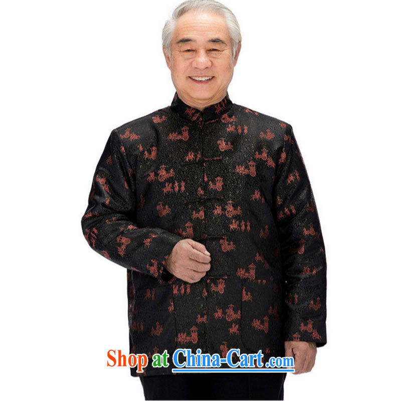 The stakeholders in the Cloud older clothing man, T-shirt Chinese men's long-sleeved parka brigades