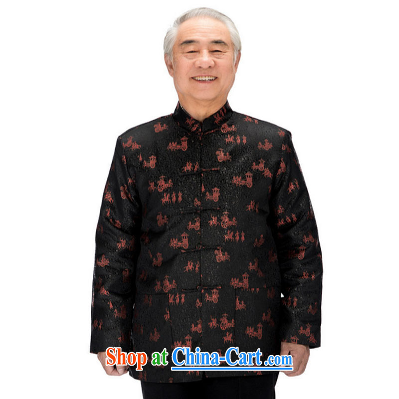 The stakeholders in the Cloud older clothing man, T-shirt Chinese men's long-sleeved parka brigades