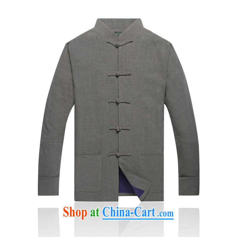 Stakeholders line cloud cotton the thick, male Tang with linen, older High Tang with a shoulder long-sleeved T-shirt with lined DY 0738 light gray XXL stakeholders, the cloud (YouThinking), and, on-line shopping