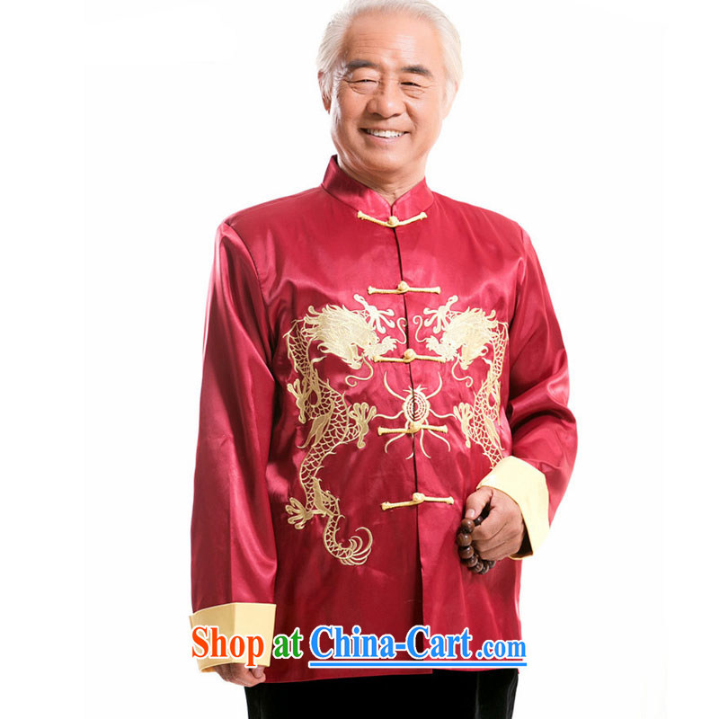 Line-of-Chinese, for Chinese Ethnic Wind in older double-lung embroidery, performances and serving DY 004 red XXXL, stakeholders line cloud (YouThinking), and, on-line shopping