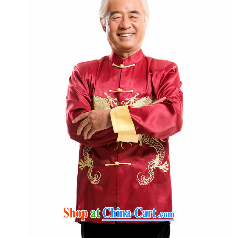 Line-of-Chinese, for Chinese Ethnic Wind in older double-lung embroidery, performances and serving DY 004 red XXXL, stakeholders line cloud (YouThinking), and, on-line shopping