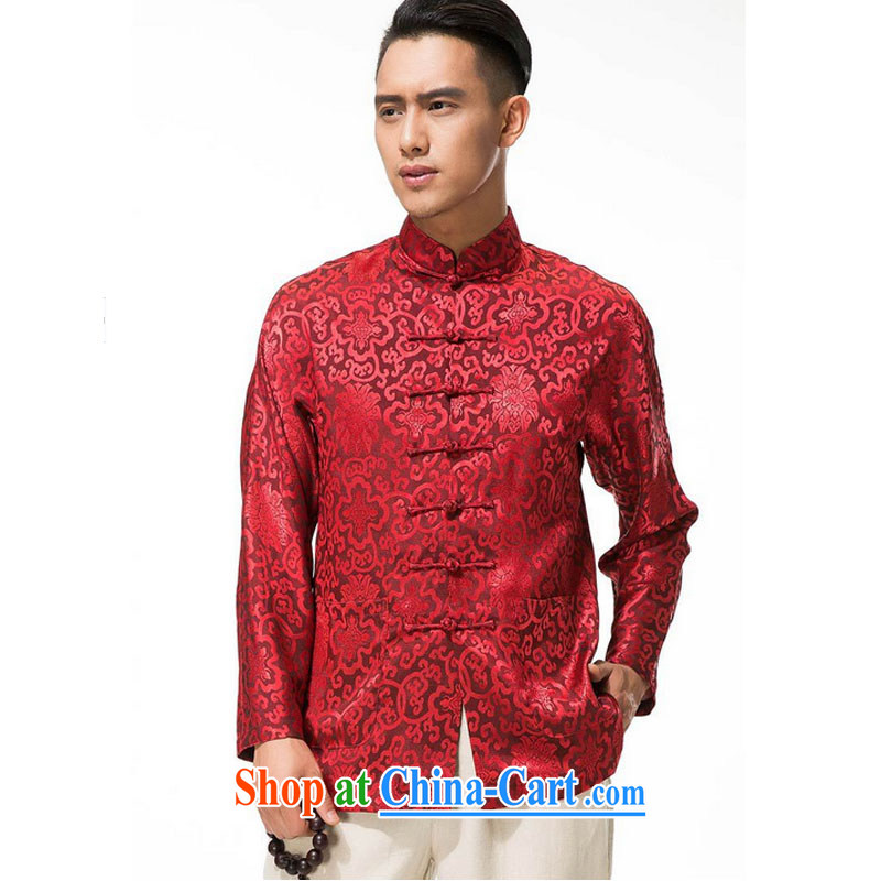 Stakeholders line cloud cotton Ma Man Tang jackets spring and thick, and manually for the tie long-sleeved men Tang replace DY 003 red XXXL stakeholders, the cloud (YouThinking), and, on-line shopping