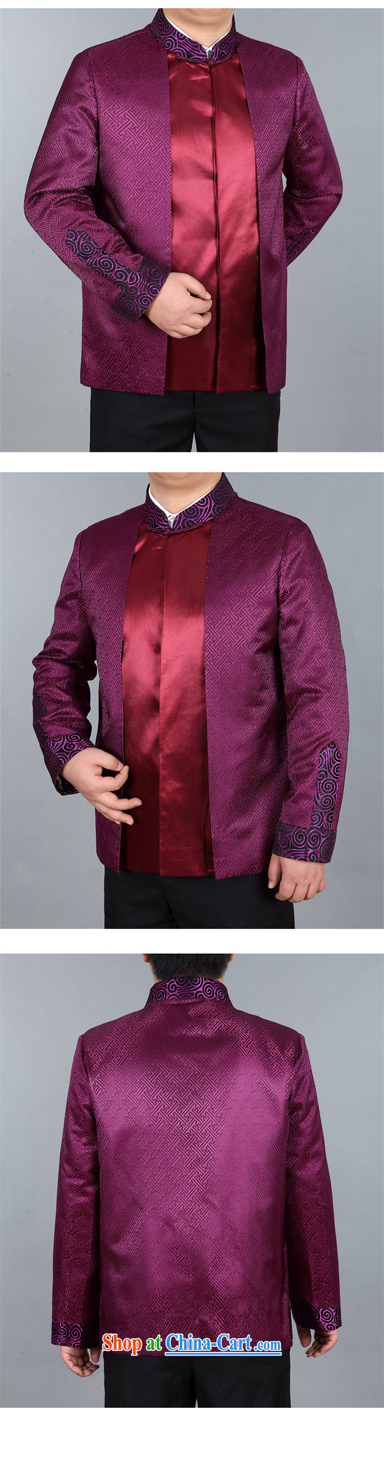 The top luxury silk Chinese Spring 2015 new, jacket for men's Chinese long-sleeved Chinese wind men's jackets Chinese Dress Casual Chinese T-shirt Gold T-shirt XXXL/190 pictures, price, brand platters! Elections are good character, the national distribution, so why buy now enjoy more preferential! Health