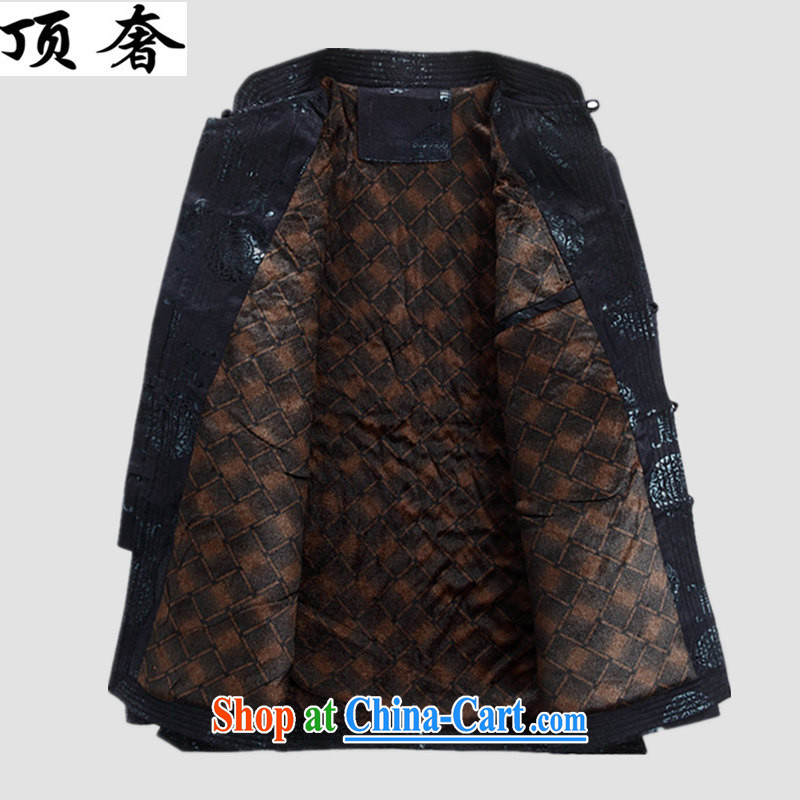 Top Luxury autumn and winter, Chinese T-shirt loose version, for the charge-back men's jackets, old men Chinese jacket father with Chinese Han-old Chinese red the lint-free cloth XXXL/190 and the top luxury, shopping on the Internet