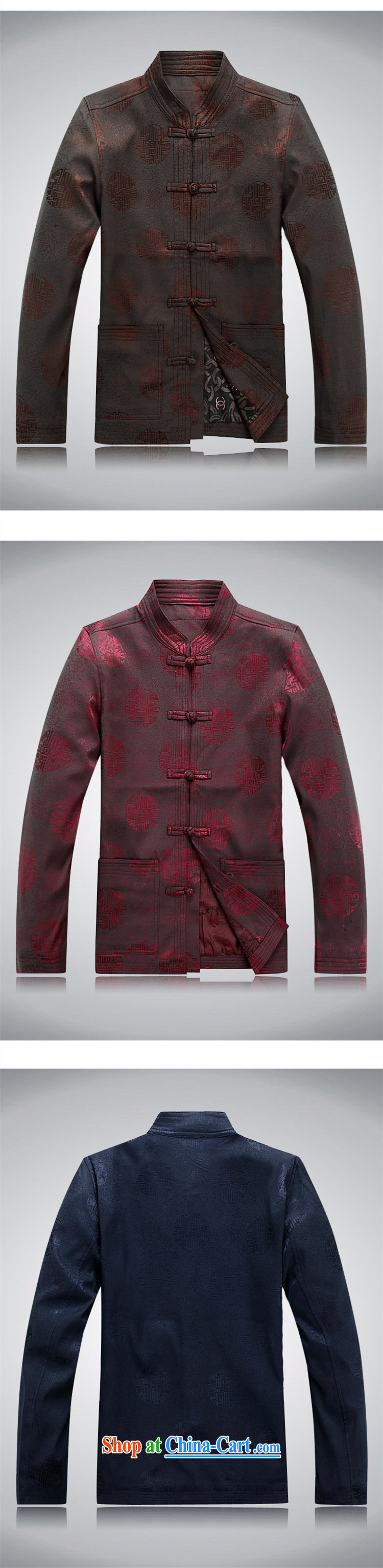 The top luxury autumn and winter, New China, for men Tang jackets are for the older long-sleeved birthday congratulations service men Han-grandfather jacket dresses with Chinese tea, color T-shirt XXXL/190 pictures, price, brand platters! Elections are good character, the national distribution, so why buy now enjoy more preferential! Health