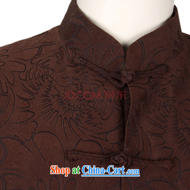 Stakeholders line cloud high quality Chinese long-sleeved T-shirt and elegant Daisy men Han-chinese DYA 1203 brown L stakeholders, the cloud (YouThinking), and, on-line shopping