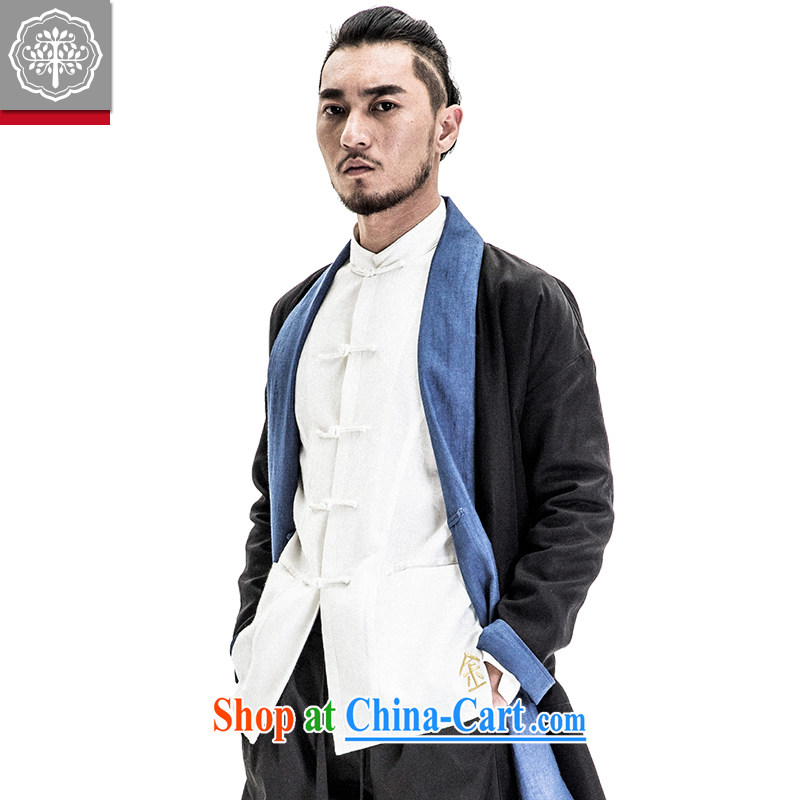 to tree fall 2015 new Chinese men and improved the service men's jackets Chinese original cynosure serving men and Chinese wind lime 185/XXL, tree (EYENSREE), shopping on the Internet