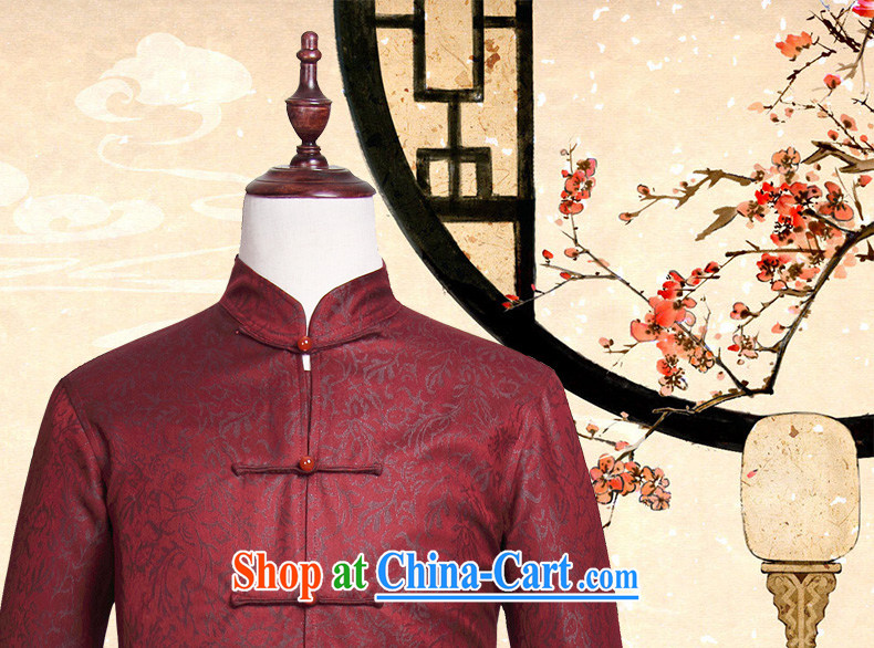 Vincent Ho Tang on men's autumn jacket, For manually-Tie long-sleeved red Tang replace W 899 red 4 XL pictures, price, brand platters! Elections are good character, the national distribution, so why buy now enjoy more preferential! Health