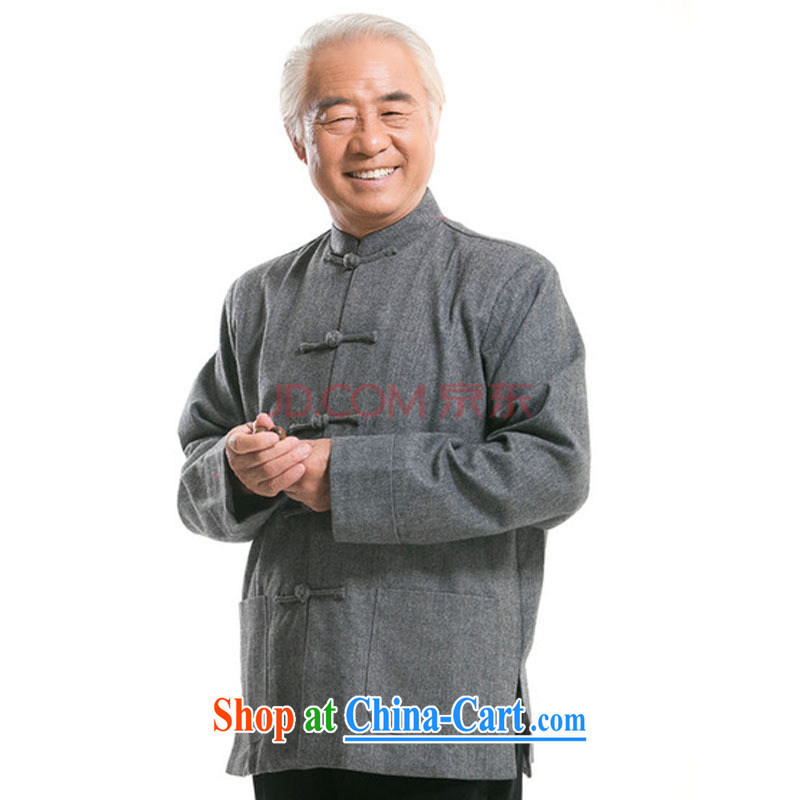 Stakeholders line cloud men's jackets autumn and winter long-sleeved Chinese hair? Chinese hand-ties, for Chinese DY 0769 light gray L stakeholders, the cloud (YouThinking), and, on-line shopping