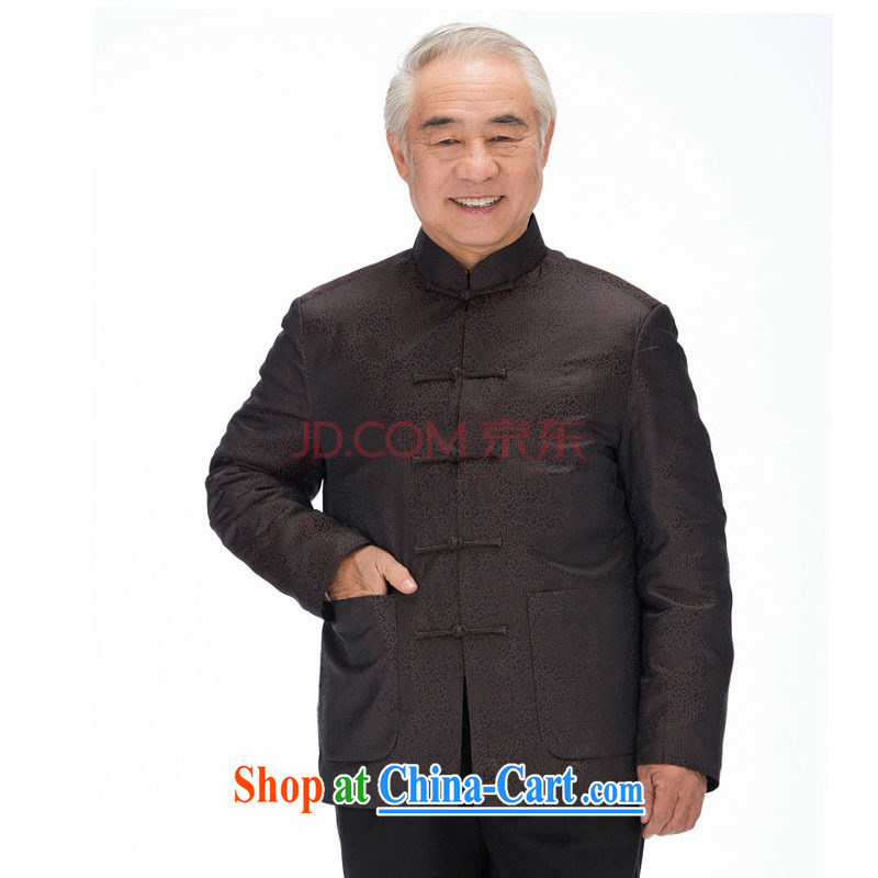 Stakeholders line cloud men Chinese cotton Chinese, for emulation, the Cotton Chinese Chinese cotton suit Male DY 1212 brown M stakeholders, the cloud (YouThinking), and, on-line shopping