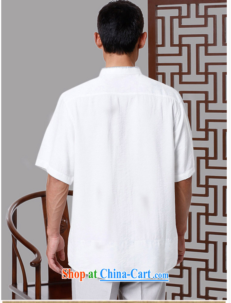 To Kowloon Chinese summer 2015 New China wind men Fiber Blue and white porcelain short-sleeved shirt 15,005 - 1 white 48, white 52 pictures, price, brand platters! Elections are good character, the national distribution, so why buy now enjoy more preferential! Health