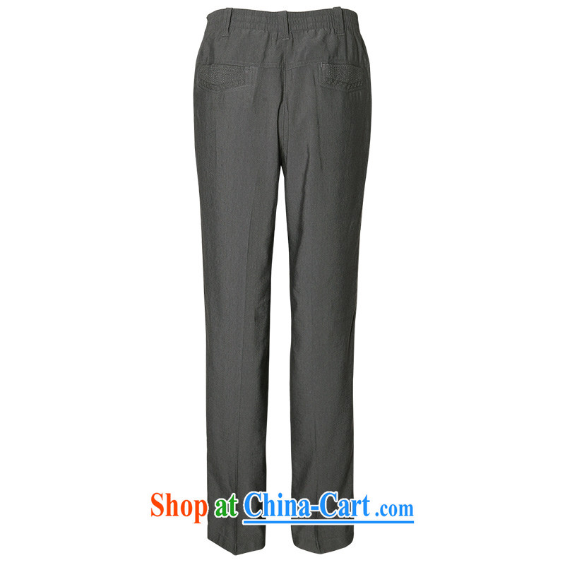 To Kowloon Tong on 2015 summer New China wind men's elastic pant 15,133 gray 48, gray 52 to Kowloon, shopping on the Internet