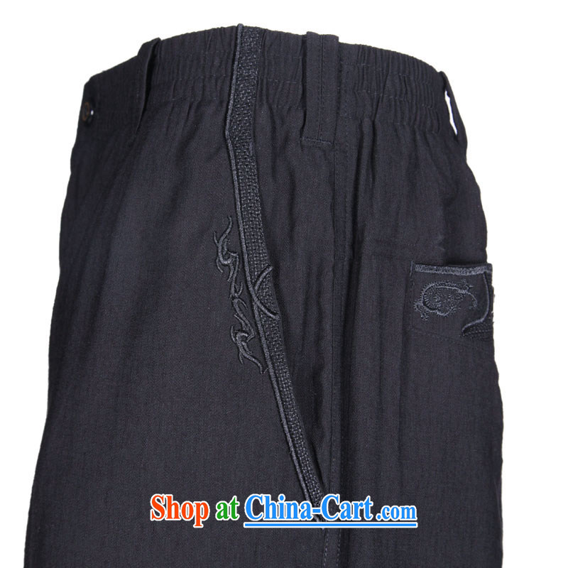 To Kowloon Tong on summer China wind men 5 pants 13,111 black 48, black 52, to lung, shopping on the Internet
