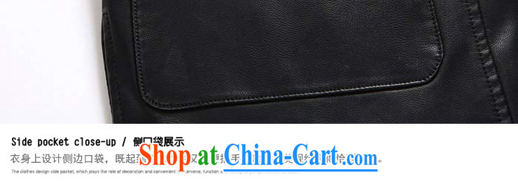 Write 2015 autumn and winter New Men Generalissimo leather jacket men's classic Chinese leather jacket casual clothing leather jacket black XXXL pictures, price, brand platters! Elections are good character, the national distribution, so why buy now enjoy more preferential! Health
