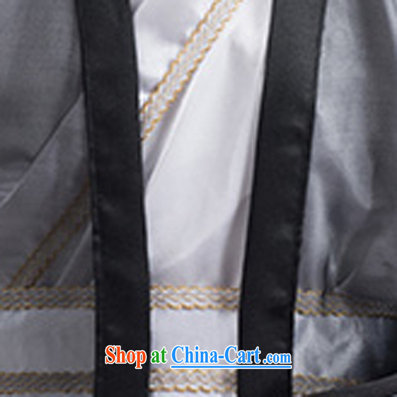A property, new retro China wind Swordsman costumes knights errant clothing Chinese clothing, ancient knights and samurai costumes are white, and there are Chinese (wuyouwuyu), online shopping