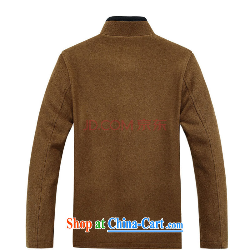 The stakeholders in the Cloud old men wool that Chinese Chinese leisure thick long-sleeved round Kowloon Ethnic Wind men's Chinese jacket DY 88,020 brown L stakeholders, the cloud (YouThinking), and, on-line shopping