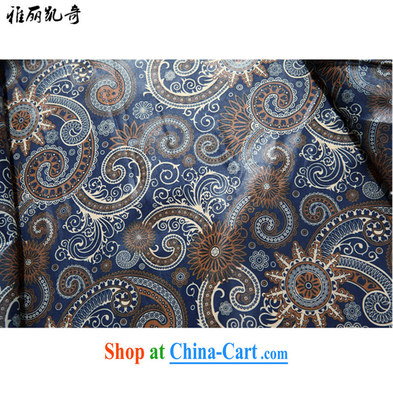 Alice Kay, new men's silk scarves tang on the collar smock Chinese Dress long-sleeved T-shirt clothing autumn and winter coat improved retro birthday birthday dress and Ho Kim L, Alice, Kevin, and shopping on the Internet