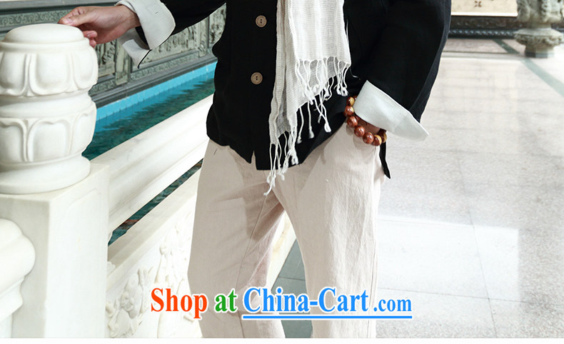 Riding a leopard jacket, men's smock autumn 2015 New China national costumes Long-Sleeve cotton Ma leisure coat black XXXL pictures, price, brand platters! Elections are good character, the national distribution, so why buy now enjoy more preferential! Health