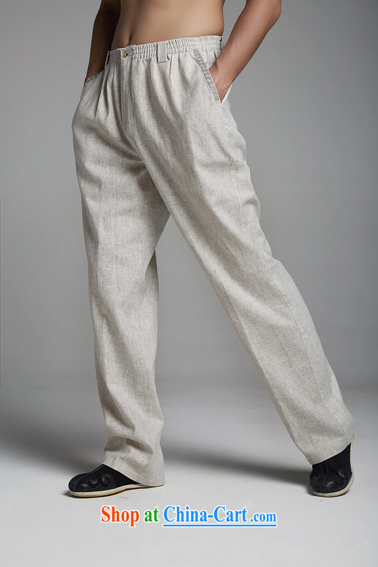 FZOG China wind antique Chinese long pants, comfortable men's counters are jogging pants from hot dark gray XXXL pictures, price, brand platters! Elections are good character, the national distribution, so why buy now enjoy more preferential! Health