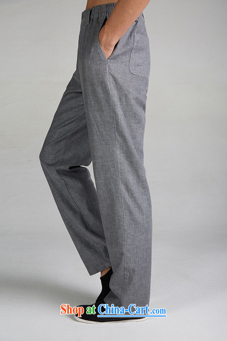 FZOG China wind antique Chinese long pants, comfortable men's counters are jogging pants from hot dark gray XXXL pictures, price, brand platters! Elections are good character, the national distribution, so why buy now enjoy more preferential! Health