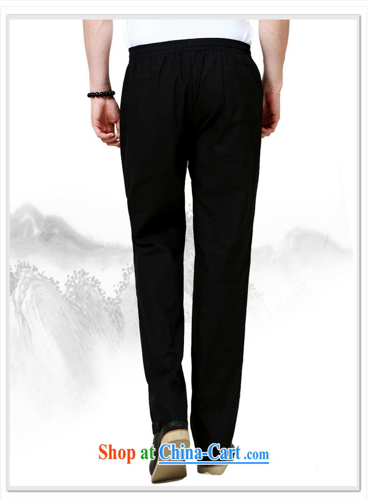 cool ocean autumn 2015 The New Men's short pants Chinese style Chinese pants black 185/XXL pictures, price, brand platters! Elections are good character, the national distribution, so why buy now enjoy more preferential! Health