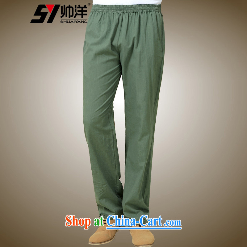cool ocean autumn 2015 The New Men's short pants Chinese style Chinese pants black 185/XXL, cool ocean (SHUAIYANG), shopping on the Internet