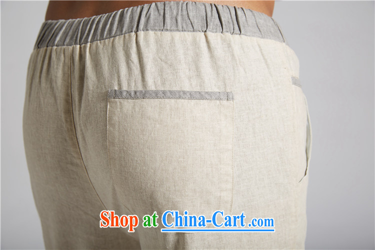 FZOG Tang in counters new leisure loose spring and summer trousers traditional Chinese men's trousers light gray XXXL pictures, price, brand platters! Elections are good character, the national distribution, so why buy now enjoy more preferential! Health