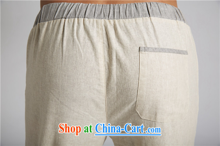 FZOG Tang in counters new leisure loose spring and summer trousers traditional Chinese men's trousers light gray XXXL pictures, price, brand platters! Elections are good character, the national distribution, so why buy now enjoy more preferential! Health
