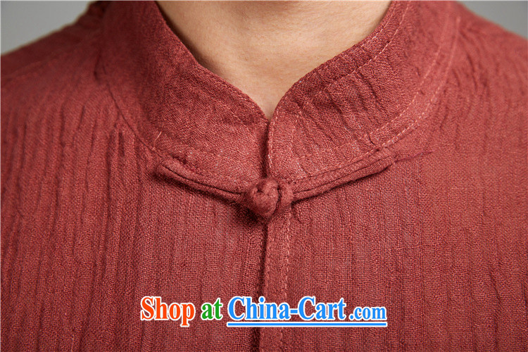 FZOG summer 2015 new leisure Chinese short-sleeved thin, breathable, and Chinese hand-buckle clothing red XXXL pictures, price, brand platters! Elections are good character, the national distribution, so why buy now enjoy more preferential! Health