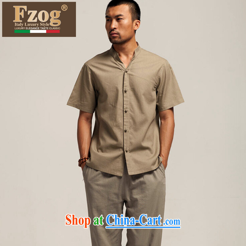 2015 FZOG summer wear new, short-sleeved, for casual dress Man Tang in the T-shirt color XXXL, FZOG, shopping on the Internet