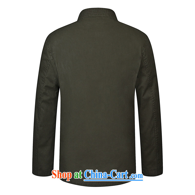 Palau's thick 2015 autumn and winter, the older Chinese men's long-sleeved jacket China wind Casual Shirt black 190, Palau's thick, shopping on the Internet