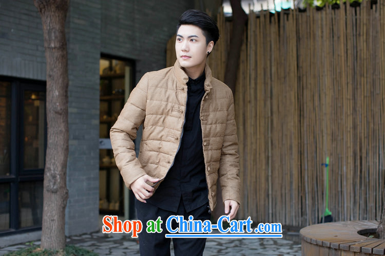spend the winter New Men Tang is improved, for the charge-back men's feather cotton suit cultivating jacket folder and picture color 3XL pictures, price, brand platters! Elections are good character, the national distribution, so why buy now enjoy more preferential! Health
