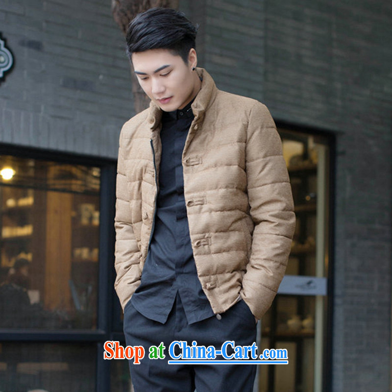 Find Sophiewinter New Men Tang is improved, for the charge-back men's feather cotton suit cultivating jacket folder and picture color 3XL