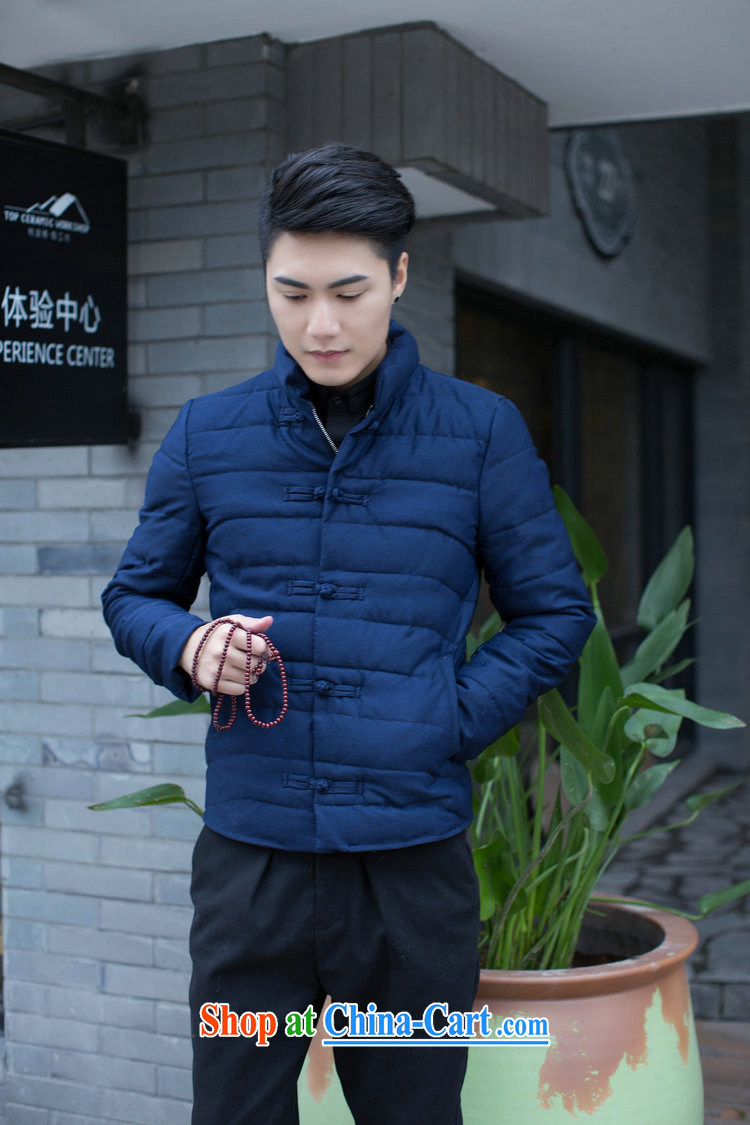 Take the male Tang with autumn and winter pure color manually for the buckle China wind and feather cotton suit cultivating jacket folder and picture color 3XL pictures, price, brand platters! Elections are good character, the national distribution, so why buy now enjoy more preferential! Health