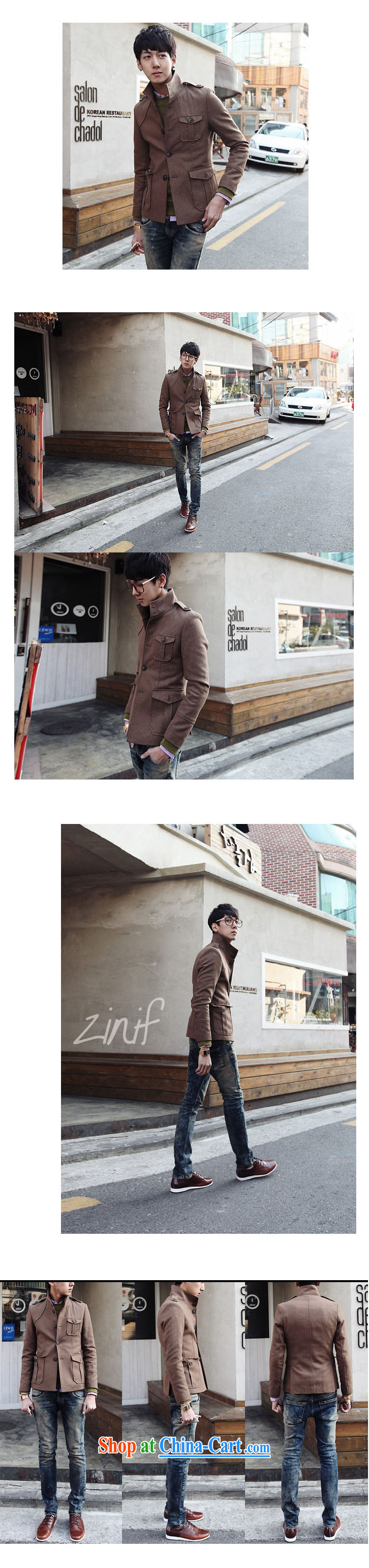 The kirin autumn and winter men's stylish Korean Beauty chapter shoulder-hair so the jacket jacket China wind retro lounge smock black XL pictures, price, brand platters! Elections are good character, the national distribution, so why buy now enjoy more preferential! Health