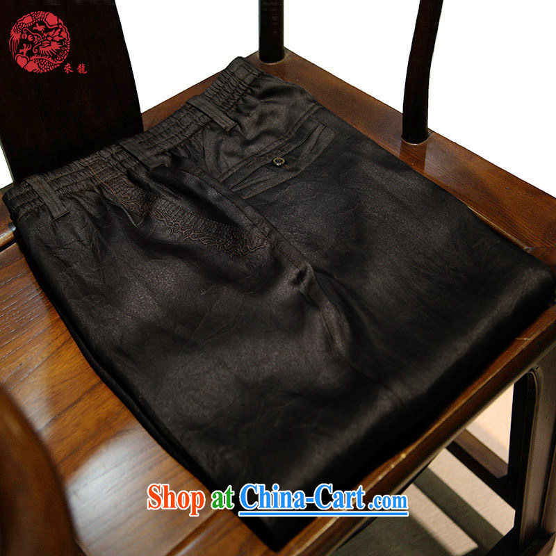 To Kowloon Tong on summer China Men's fragrance cloud yarn trousers in thick, thin, 13,314, 48, deep coffee color - Thin 54 to Kowloon, and shopping on the Internet