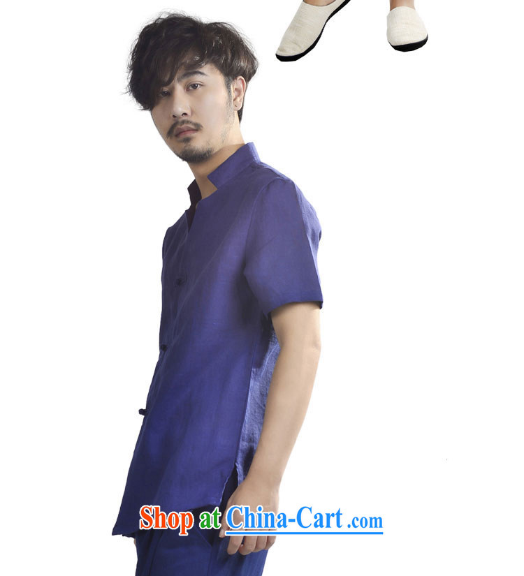 The Qin original innovation, short-sleeved shirt men's linen loose the code t-shirt with short sleeves China wind short-sleeved inch Yi men and short-sleeved XS 168,090 blue XXL/Jumbo pictures, price, brand platters! Elections are good character, the national distribution, so why buy now enjoy more preferential! Health