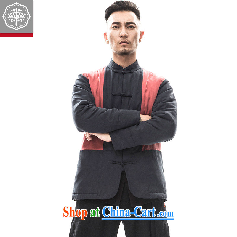 Pre-sale and tree 2015 new Chinese Ethnic Wind Chinese men's long-sleeved jacket China Tang is improved Han-hyun/rattan Wong 185/XXL, tree (EYENSREE), online shopping