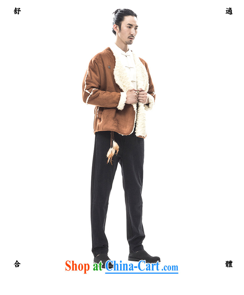 to tree fall 2015 new Chinese men's long-sleeved jacket thick warm improved Han-Chinese men wave tea Tang Huang 185/XXL pictures, price, brand platters! Elections are good character, the national distribution, so why buy now enjoy more preferential! Health