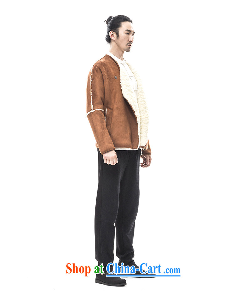 to tree fall 2015 new Chinese men's long-sleeved jacket thick warm improved Han-Chinese men wave tea Tang Huang 185/XXL pictures, price, brand platters! Elections are good character, the national distribution, so why buy now enjoy more preferential! Health