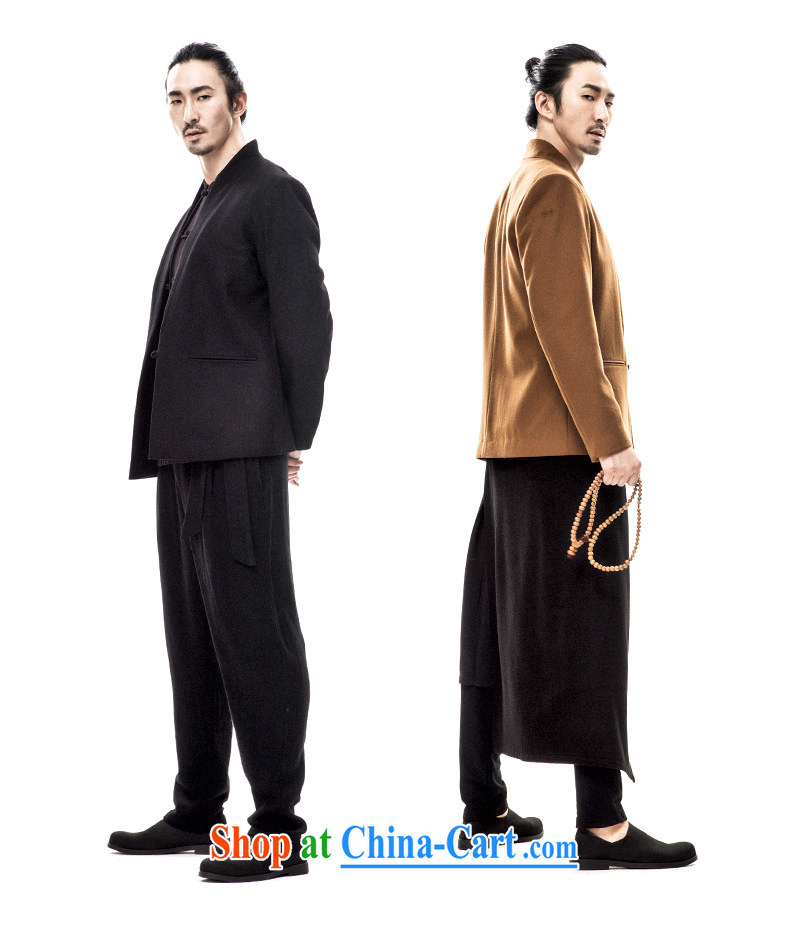 Pre-sale and tree fall 2015 New China wind Han-Chinese men and Ethnic Wind Chinese long-sleeved suit wool jacket Hyun-color 185/XXL pictures, price, brand platters! Elections are good character, the national distribution, so why buy now enjoy more preferential! Health