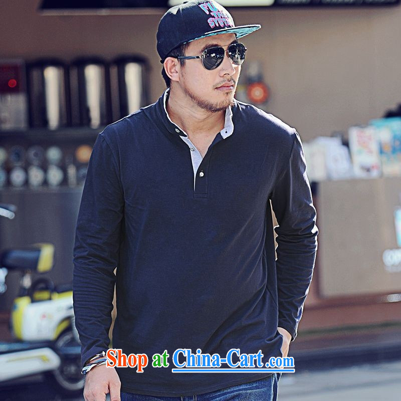 Health concerns fall 2015 new, larger male leisure and indeed increase casual stylish men's large, royal blue 5 XL