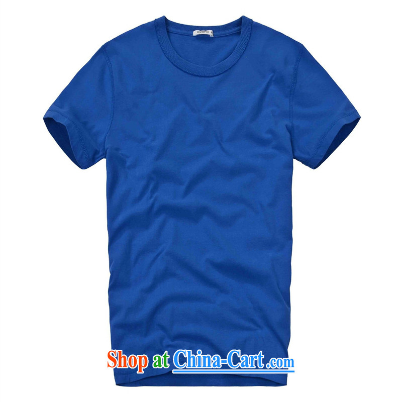 Health concerns men's T-shirt men's short-sleeved men's casual men's small blue XXL