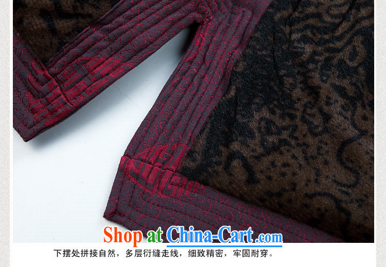 The poppy the Mouse fall and winter, the Chinese men's long-sleeved men Tang replace Kit Tang replace jacket men and fall/winter short pants thick brown shirt XXXL/190 pictures, price, brand platters! Elections are good character, the national distribution, so why buy now enjoy more preferential! Health