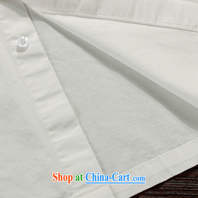 Products HANNIZI New Classic China wind up for the tie men's Tang with long-sleeved white thin cotton shirts the T-shirt white 190, Korea, (hannizi), shopping on the Internet