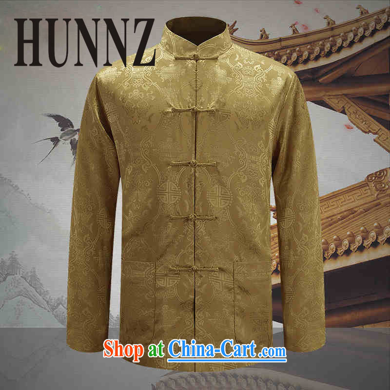 Products HUNNZ New Men's two-sided Tang replace uniforms costumes and negative to wear spring new smock male yellow 190, HUNNZ, shopping on the Internet