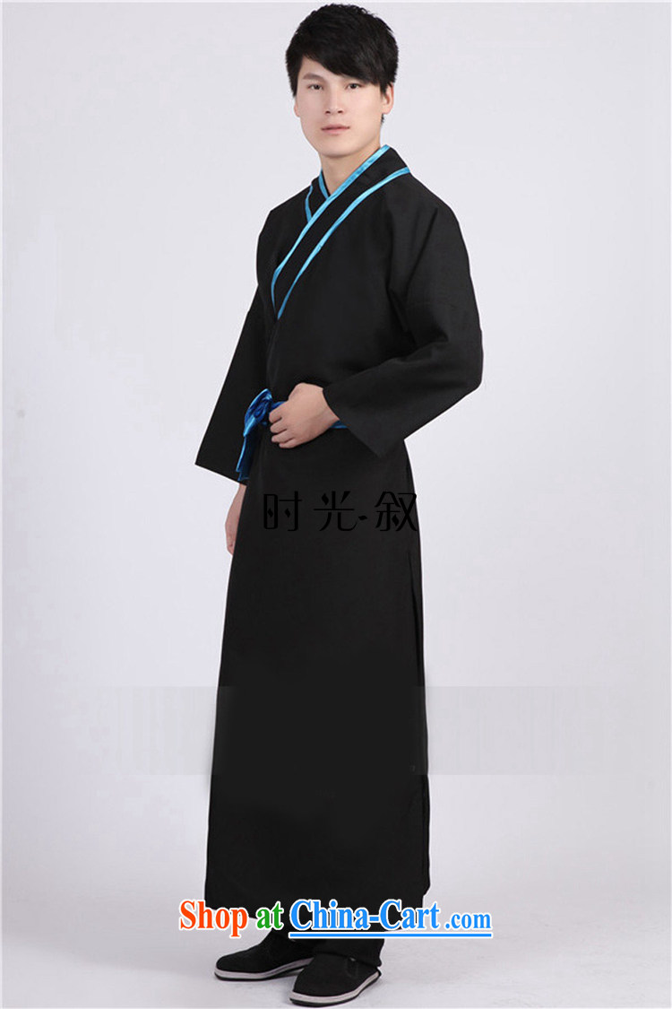 Time his new men costumed Swordsman costumes knights errant clothing Chinese clothing, ancient scholar male Samurai costumes gray adult, pictures, price, brand platters! Elections are good character, the national distribution, so why buy now enjoy more preferential! Health