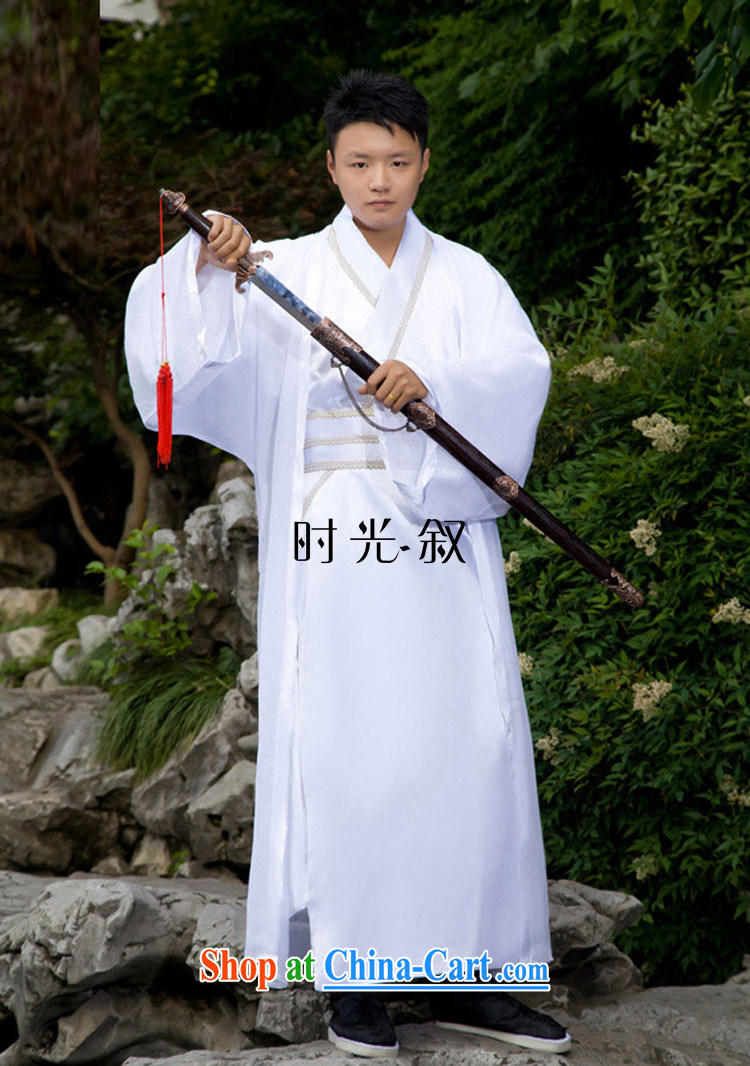 Time SYRIAN ARAB costumes clothing male Chinese Han-track civil Han Palace clothing Han Dynasty Han Dynasty Manchu emperor clothing Prince clothing white adult, pictures, price, brand platters! Elections are good character, the national distribution, so why buy now enjoy more preferential! Health